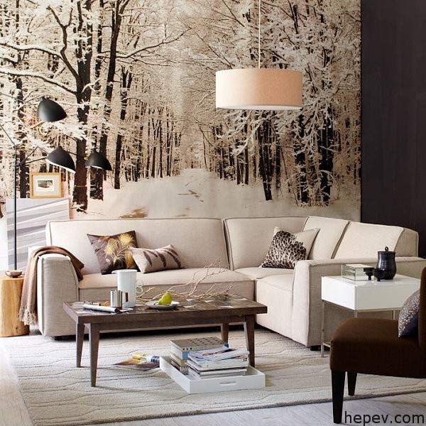 winter living room