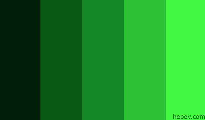 Yeşil Rengi Nasıl Elde Edilir? 